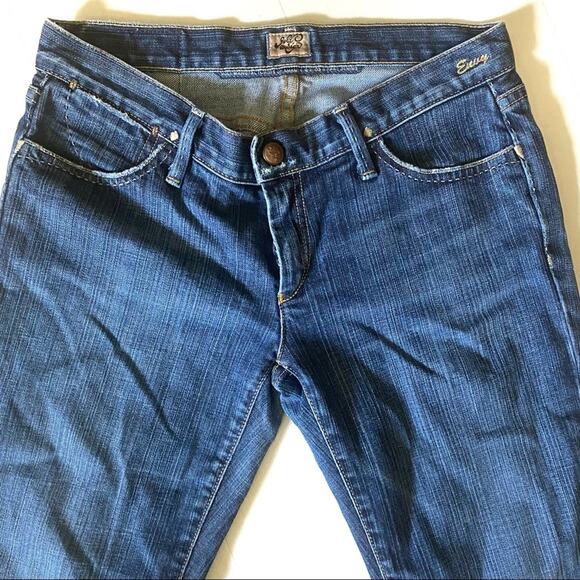 Goldsign Envy Cropped Capri Straight Leg Stretch Denim Jeans, 27 - Picture 2 of 10